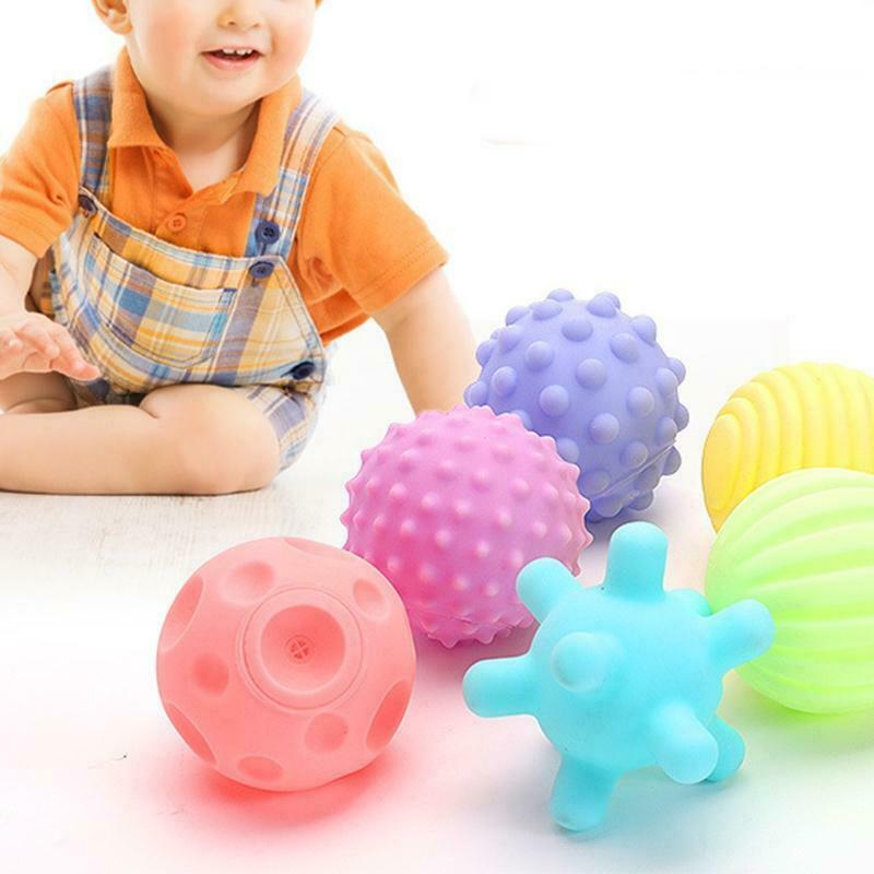 Textured Multi-ball Suit, Tactile Sensory Ball, Baby Grip Ball, Sensory Ball