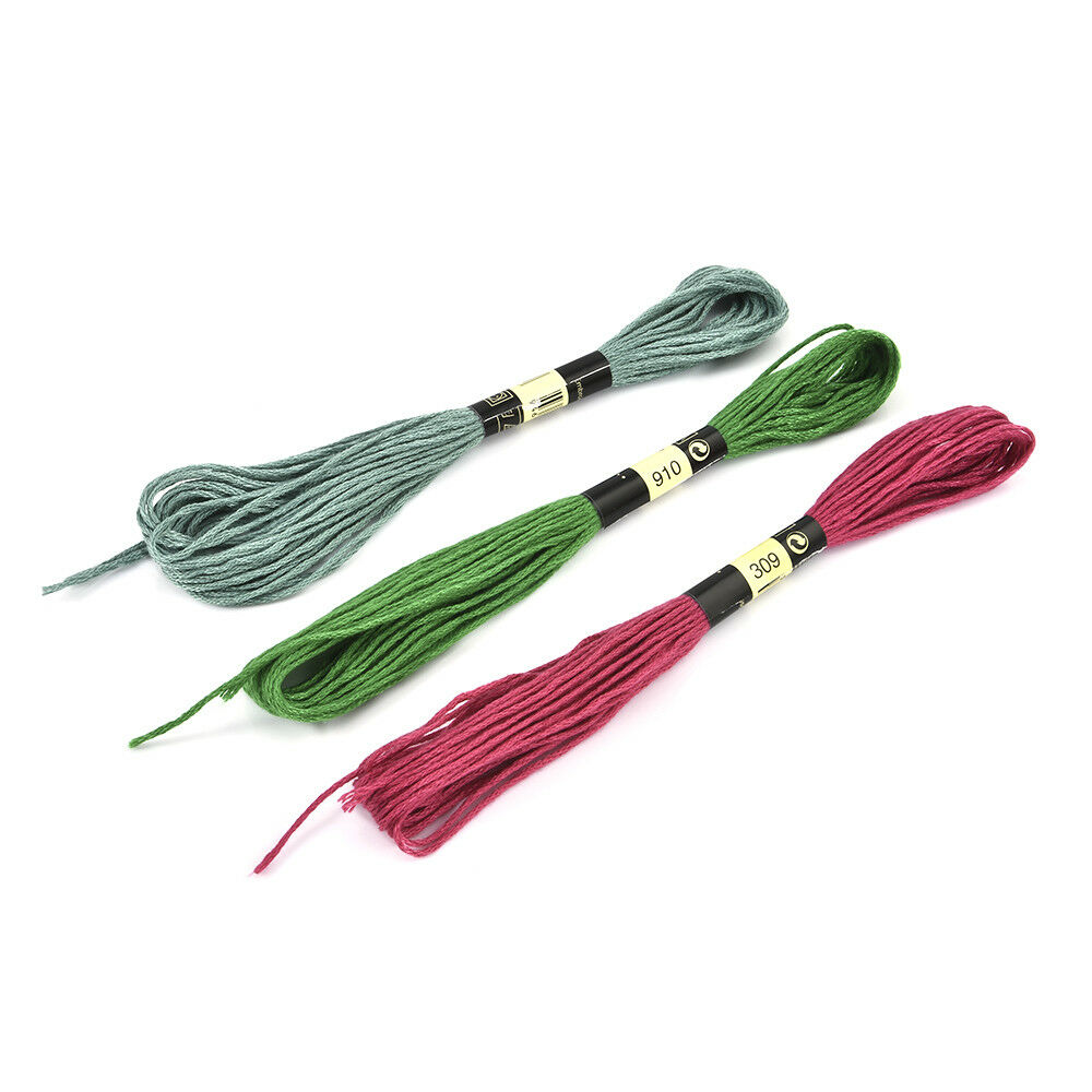 50 x Multi DMC Colors Cross Stitch Cotton Embroidery Thread Floss Sewing Skeins
