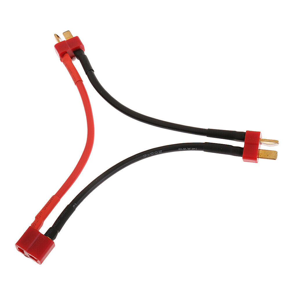 14AWG silicone cable adapter cable connection cable Y-cable T-plug T-socket for