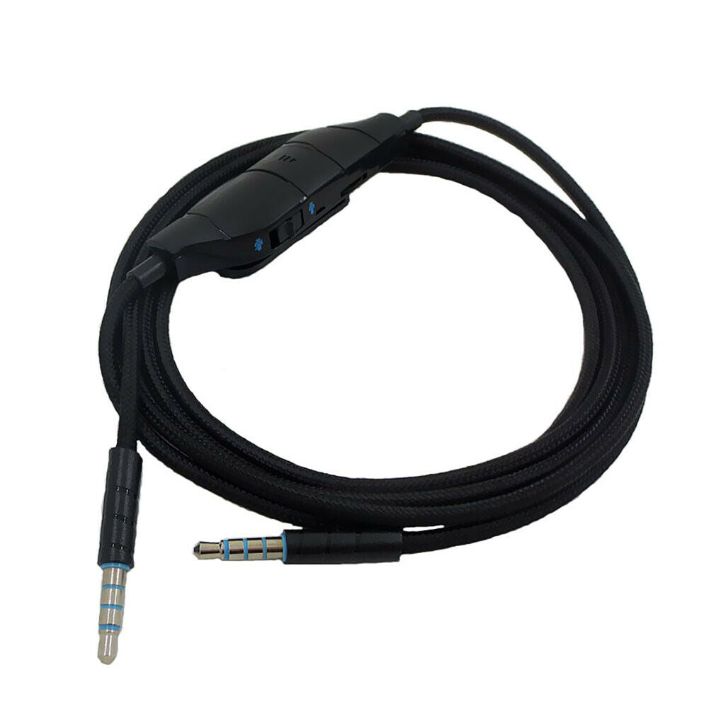 1.5m Headphone Audio Cable Replacement for Logitech G633 G635 G933 G935 @