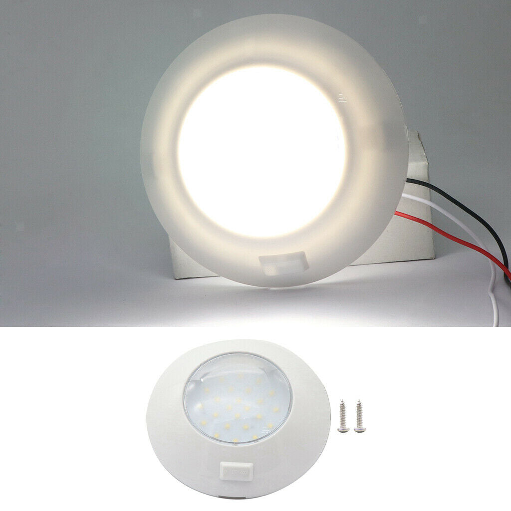 LED Ceiling Light 12V Recessed Cabinet Lights Interior Lighting Van Yacht