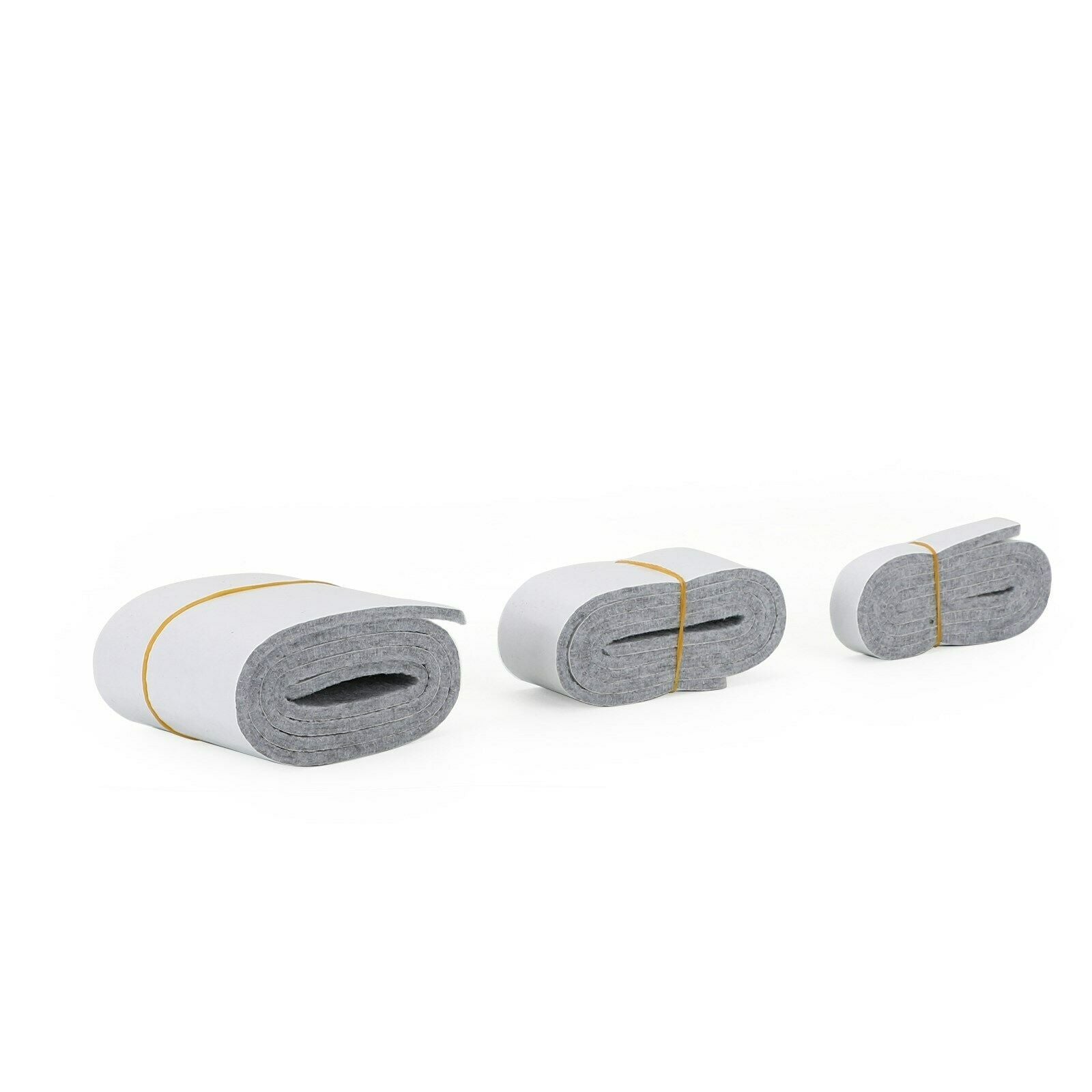 1M/40" 3pcs Nonslip Self-Stick Cabinet Furniture Felt Pad Gray USA
