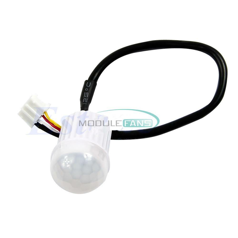 Intelligent Plastic Light Body Sensor IR Module Motion Sensing Switch 8-30V DC