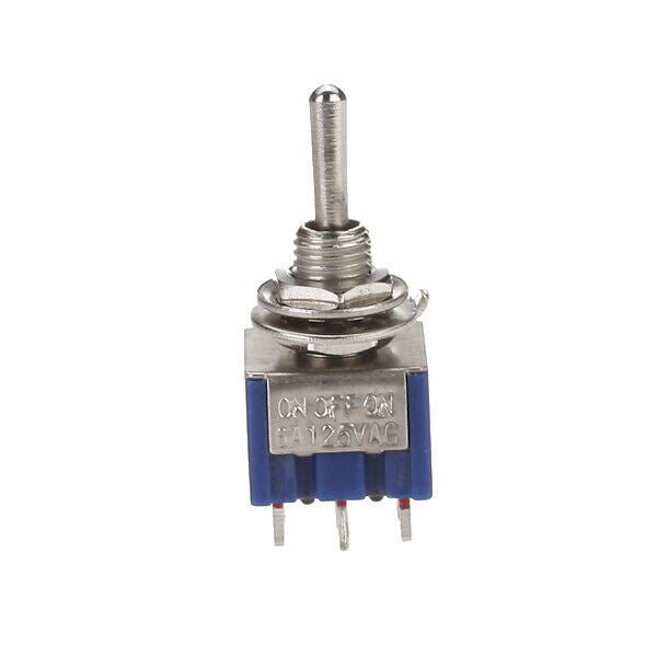 2x Blue Toggle Switch Double Pole Double Throw  -ON Guitar Amp 3 Way