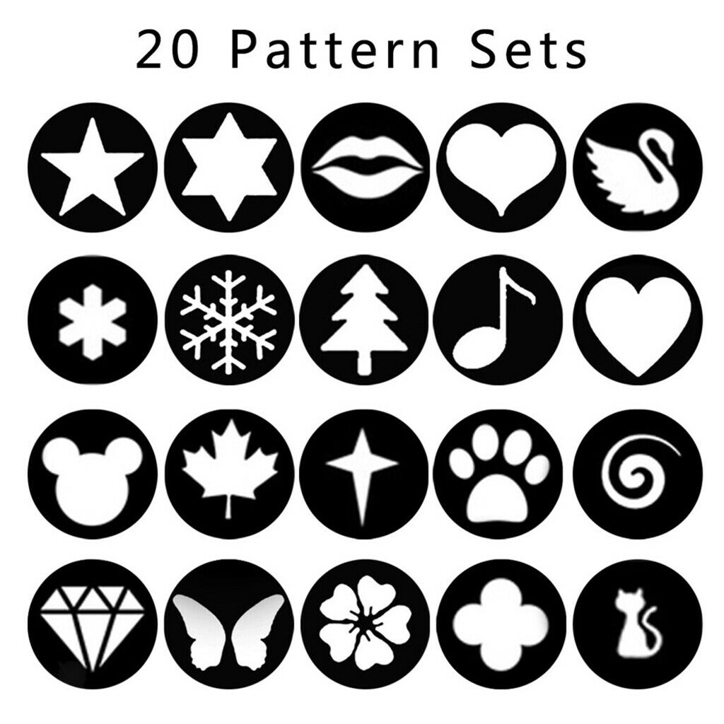 52mm Lens Cover   & Bokeh Effect Kit Spot Cards Photo Video Accessory 10x