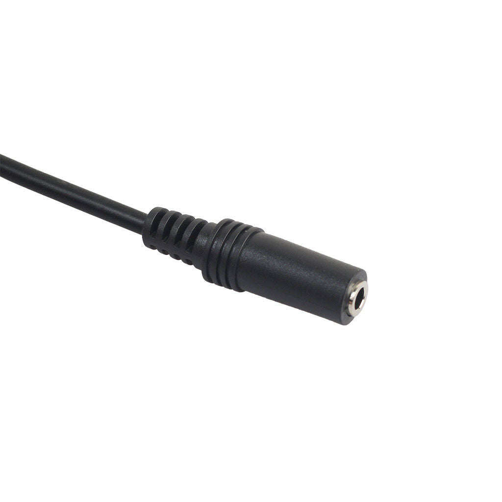 2 Pieces 3.5mm Headset Extension Cable Male to Female Stereo Cord 0.5m/3 m