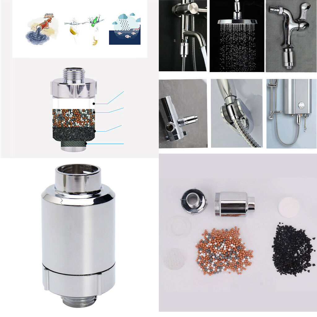 Shower Head Filter Faucet Purifier for Bathroom Universal Easy to install