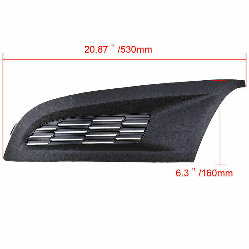 For VW Polo 2010-2013 2011 12 1luFY5 Left Driver Side Front Lower Bumper Grille
