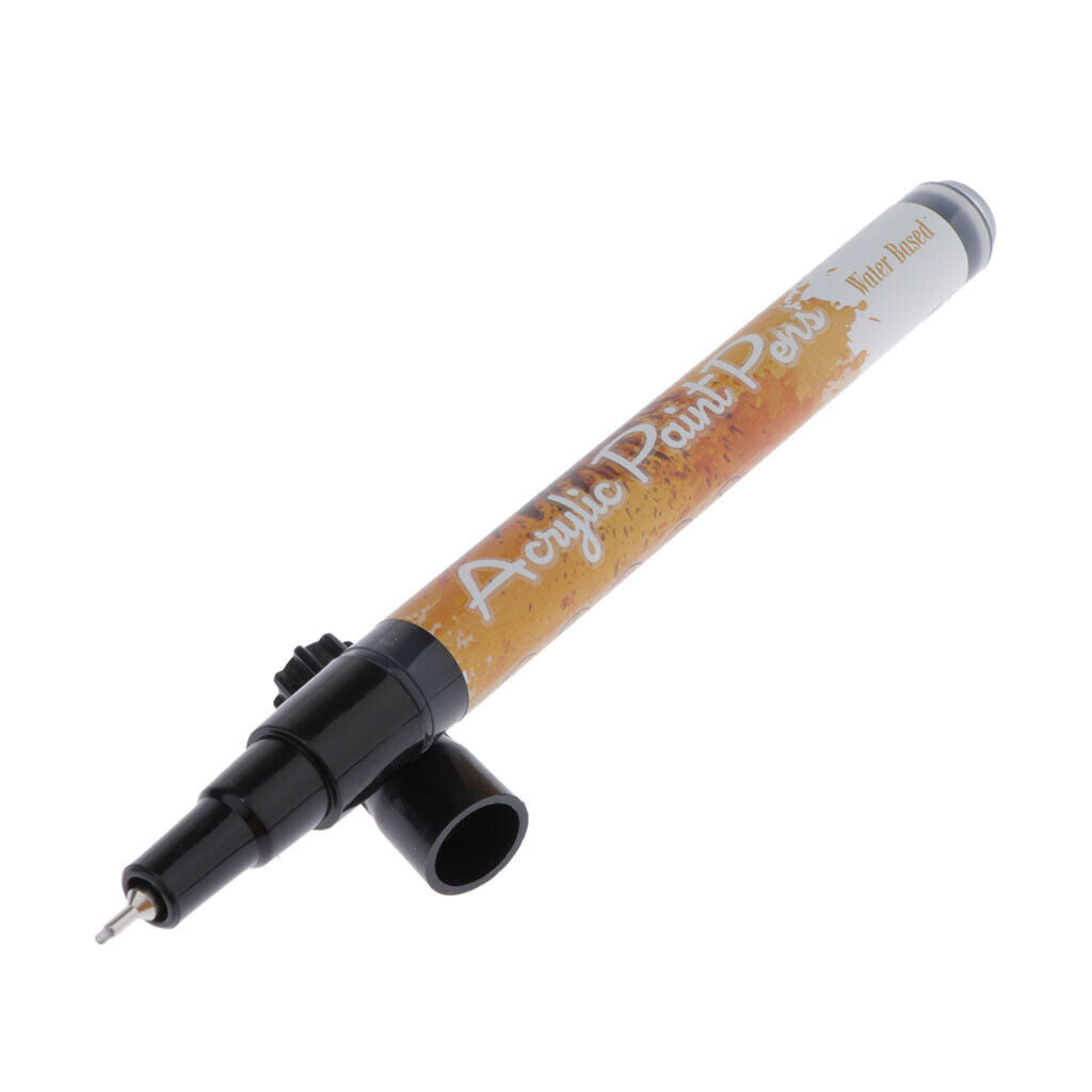 Acrylic Paint Marker, Permanent Acrylic Paint Pens On Glass, Fabric, Rock Paint,