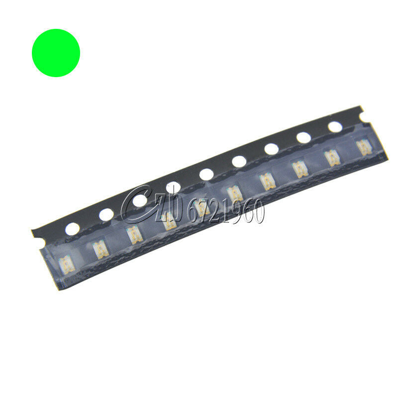 100Pcs Green 0805 SMD SMT Super Bright LED