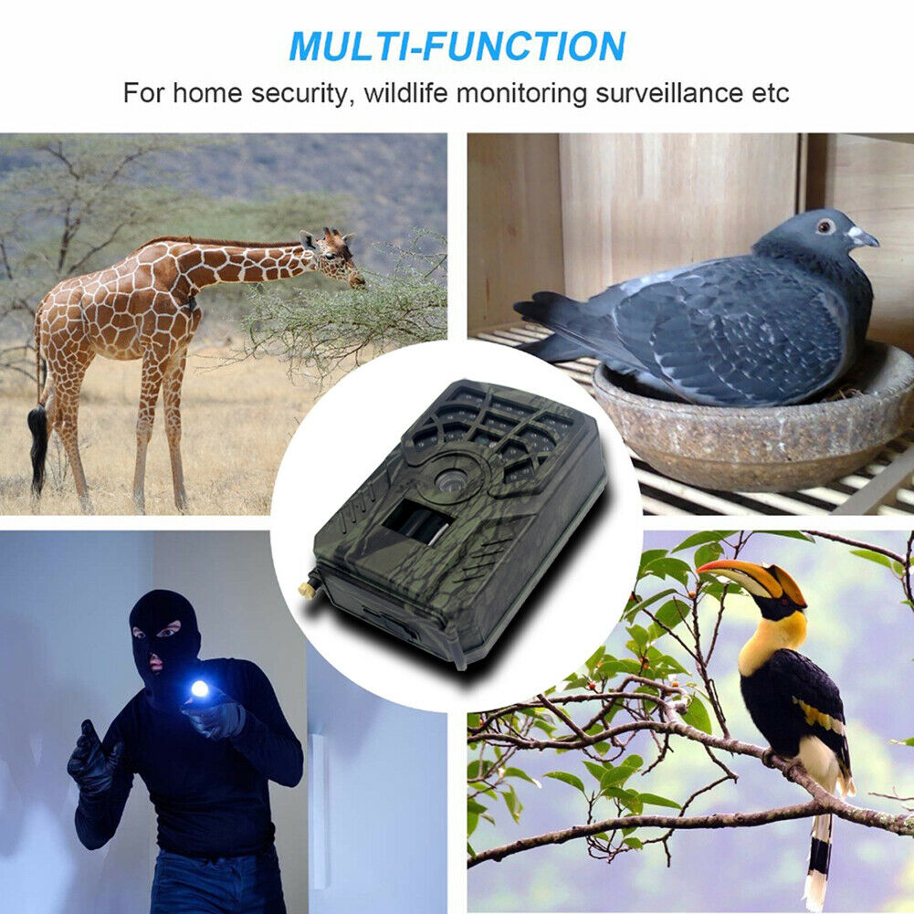 PR300C Huntings Camera Photo Trap 5MP 720P Trail Wildlife Night Vision Tracking