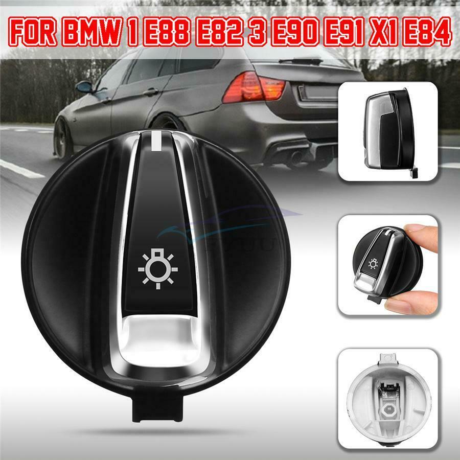 1 Piece Car Head Light Switch Control Button For BMW 1 E88 E82 3 E90 E91 X1 E84