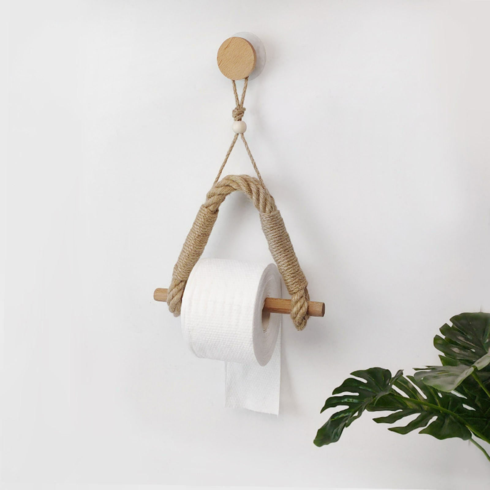 Toilet Rolled Paper Towel Holder Rack for Bathroom Supplies Bead Decoration