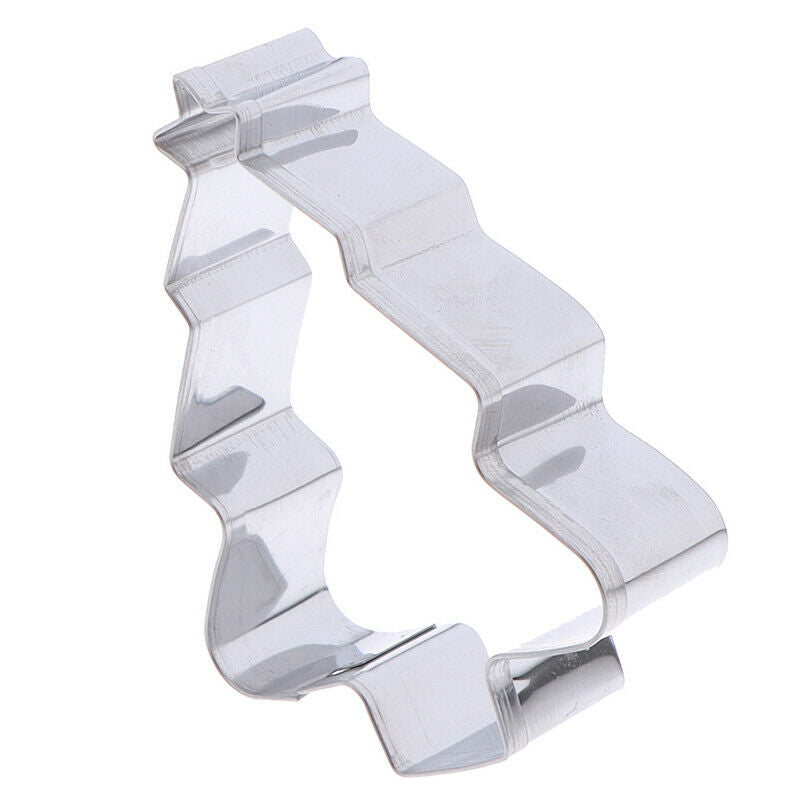 Christmas Tree Cookie Cutter Stainless Steel Biscuit Cutter Cookie Mo.l8