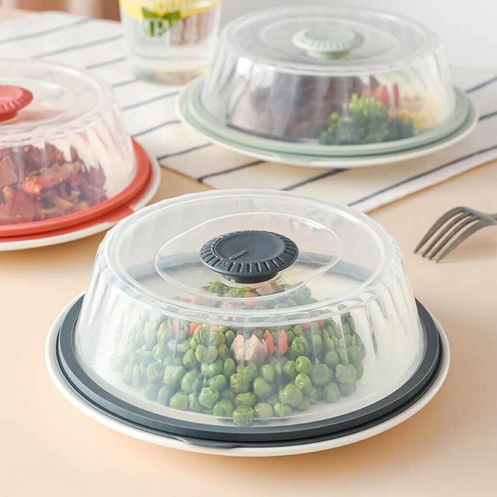 2X Vacuum Air-tight Food Sealer Container Bowl Platter Lid Covers Blue