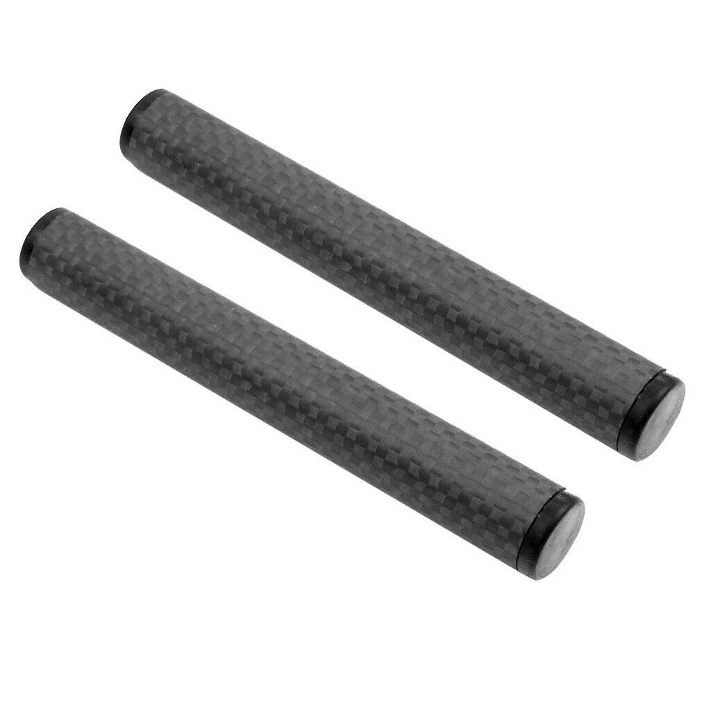 2Pcs 15mm Carbon Fiber Rod 3.93-inch / 10cm Long For 15mm Rod Rail Support