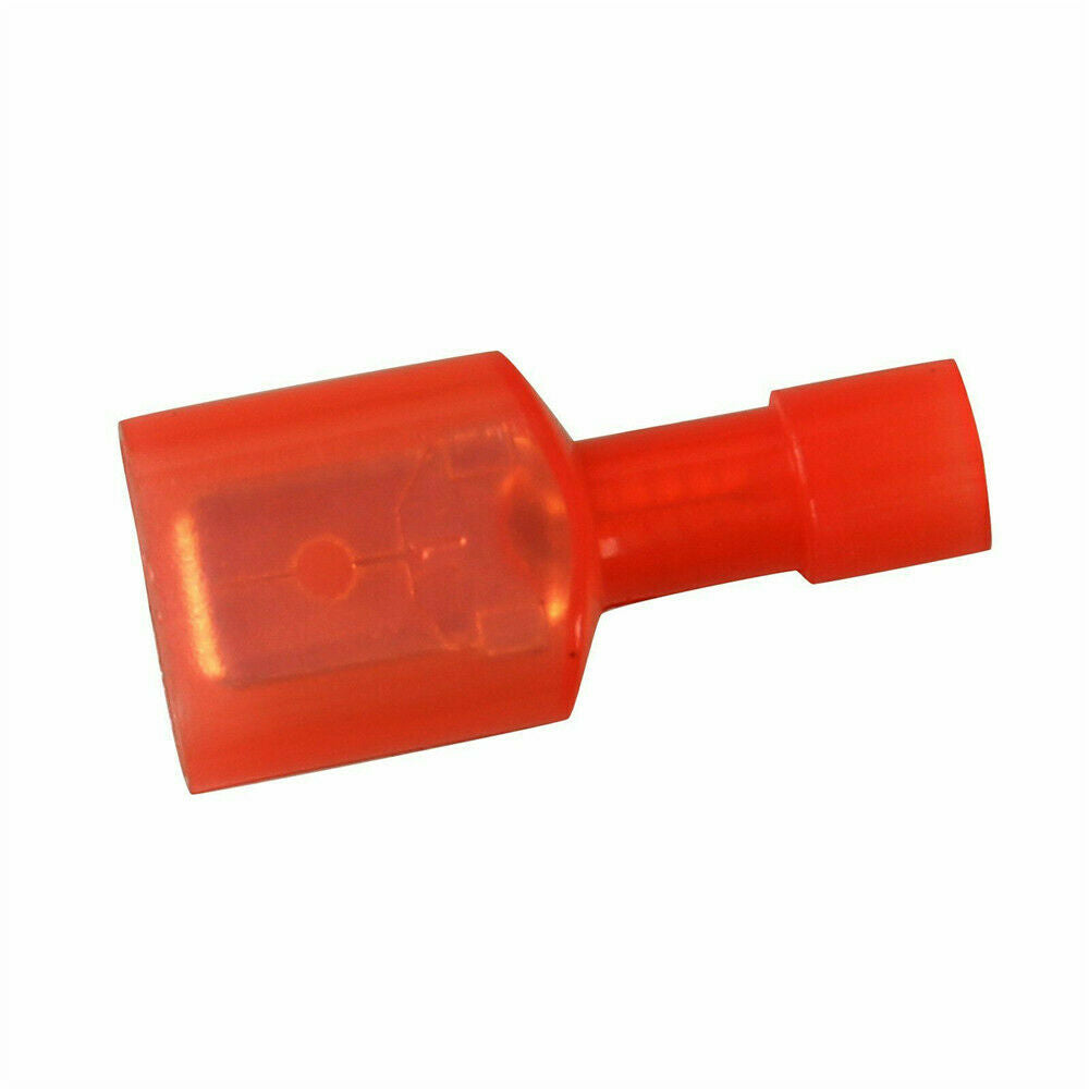 200pcs Red/Blue Male & Female Nylon Quick Disconnect Connectors Terminals Kit