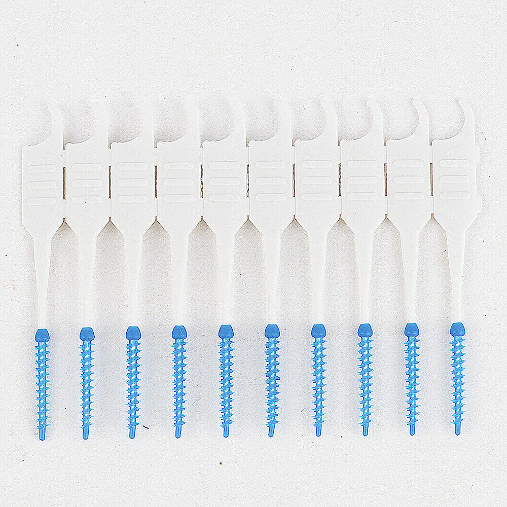 120Pcs Tooth Flossing Head Oral Hygiene Cleaner Interdental Brush Toothpick