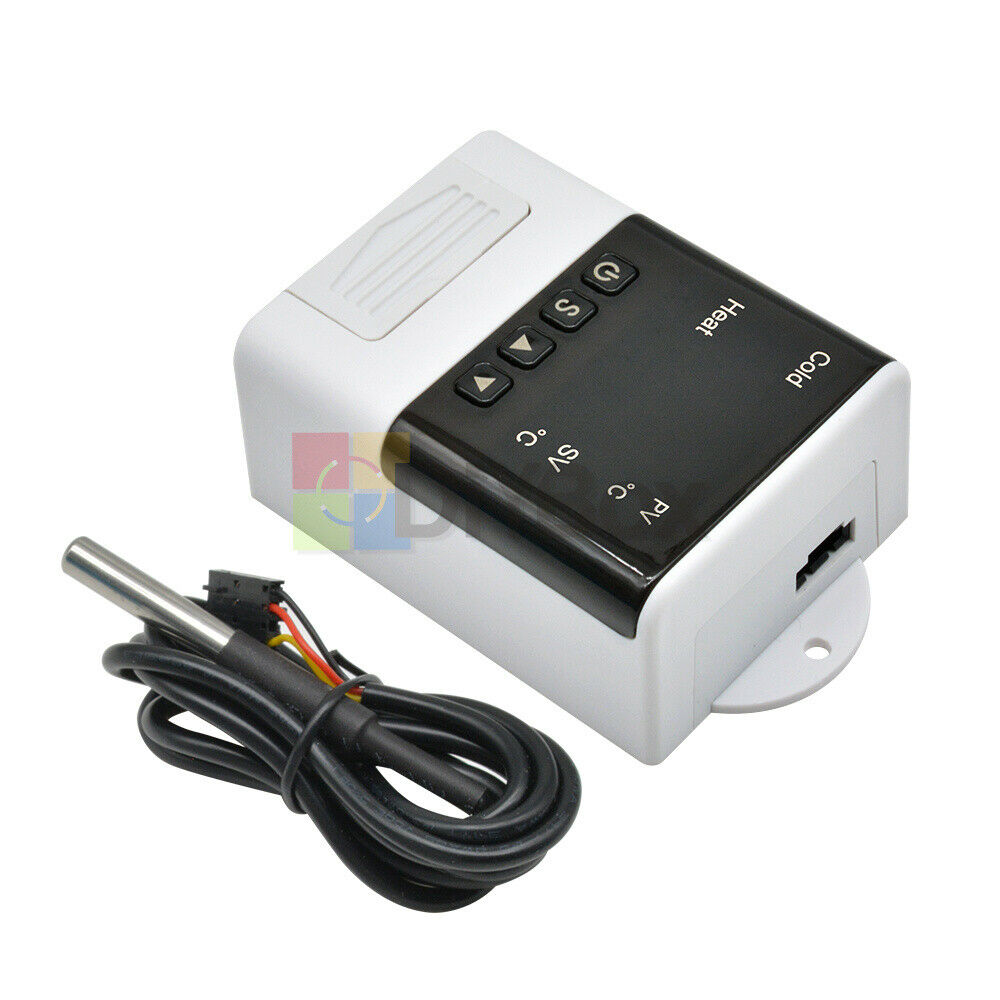 Dual LED Red+Blue Temperature Controller Thermostat DTC2210 Digital AC110V-220V