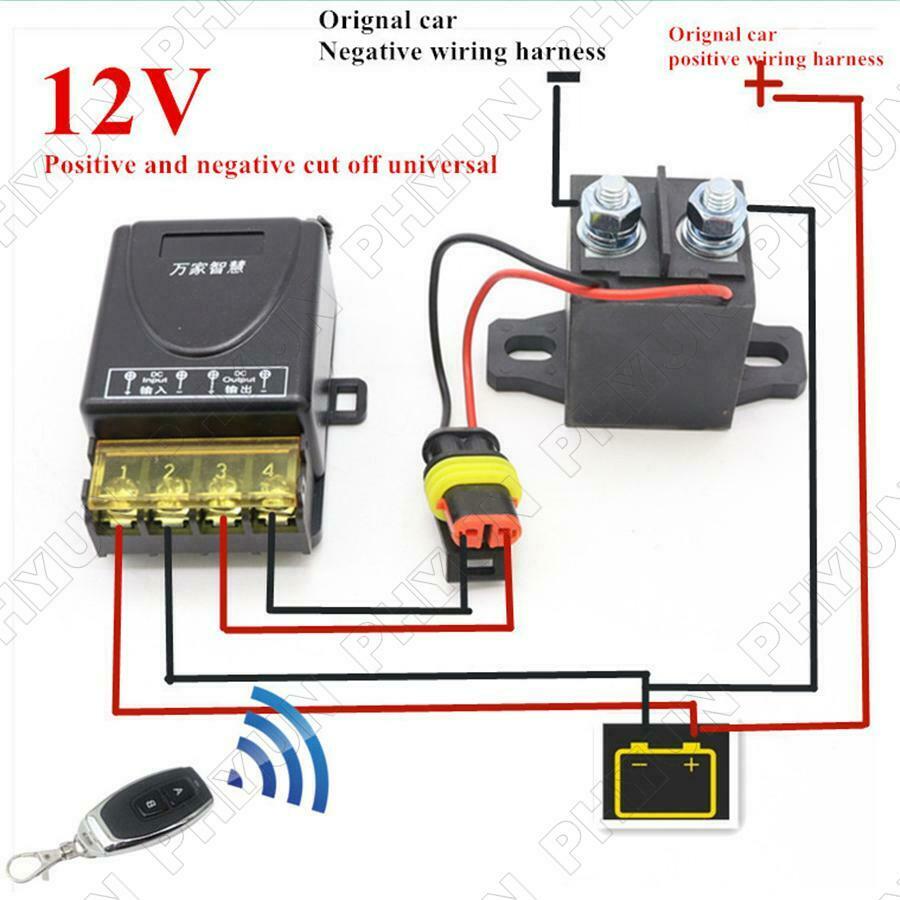 Car Battery Isolator 320 Feet Remote Control 12V Camper Trailer SUV Small Truck