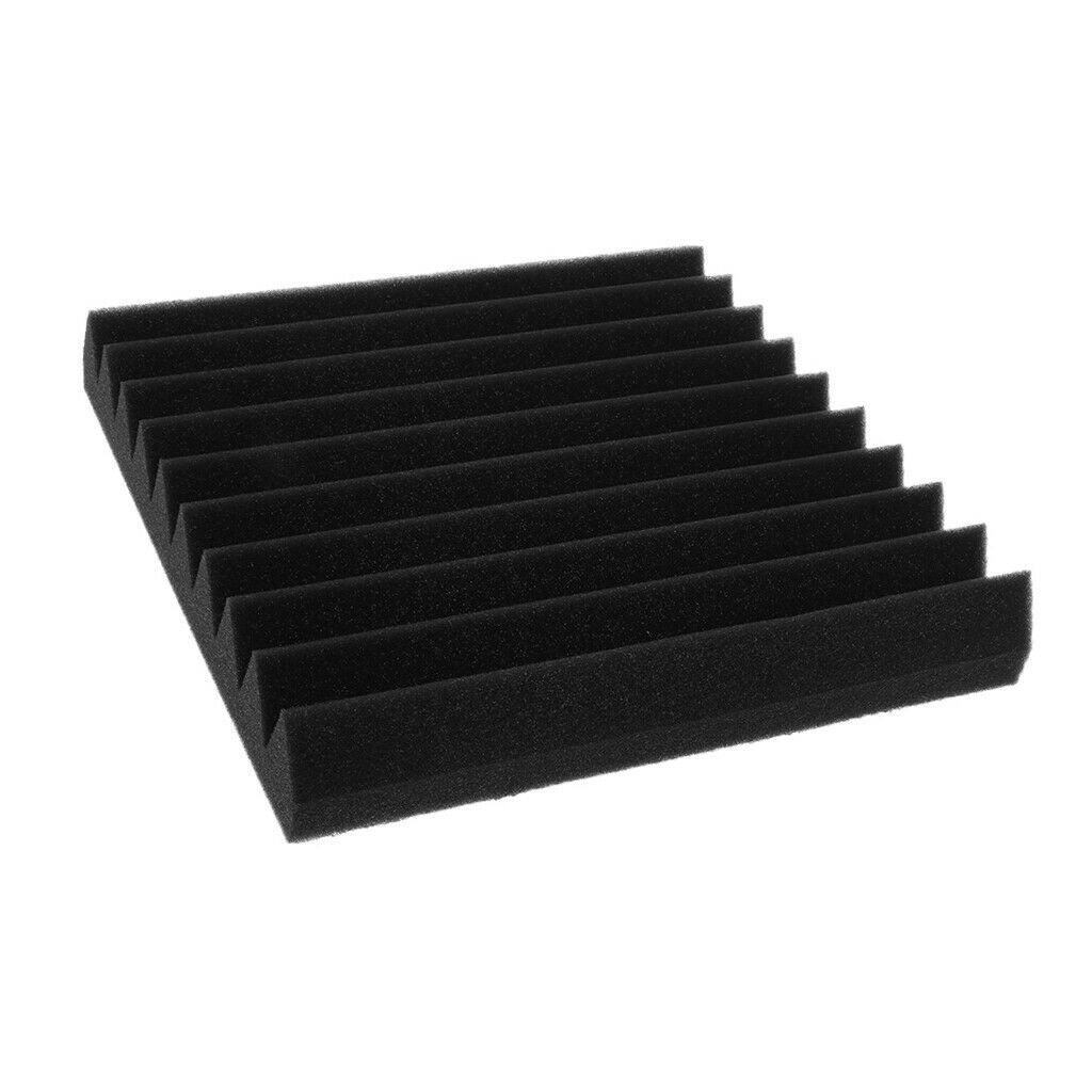Studio Home Theater Acoustic Foam Panel Sound Noise Absorption Sponge Wedge Tile