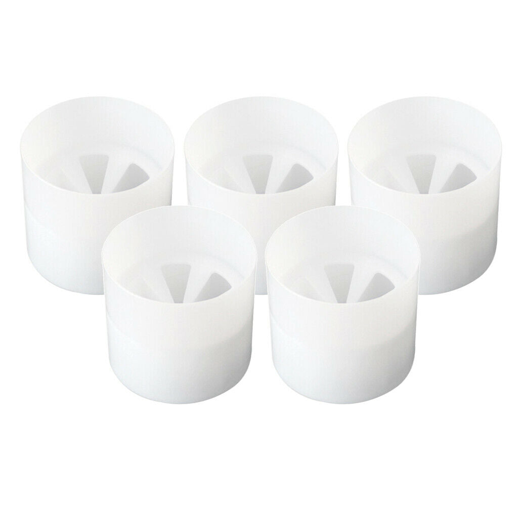 5 Pieces Golf Cups Green Flag Accessories Practice Training Dia. 10.7cm