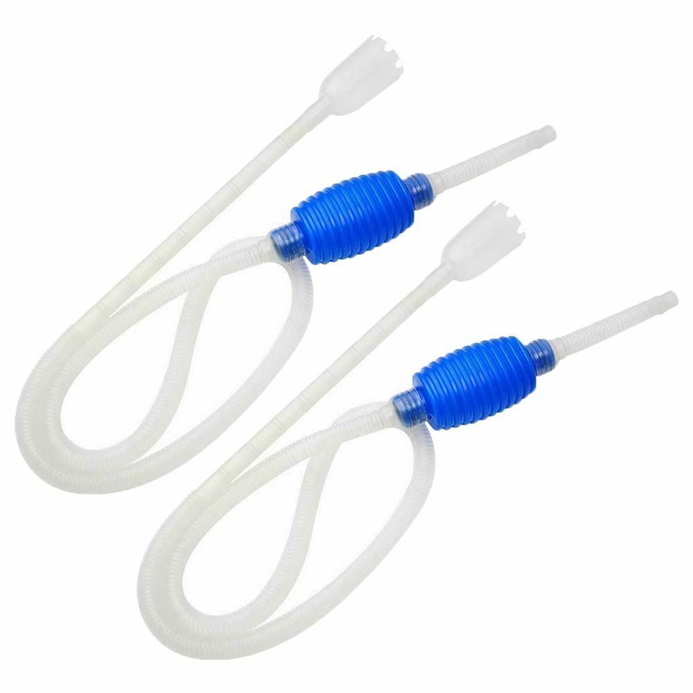 Portable Siphon Hose Aquarium Cleaner Water Changer Pump Cleaning Accessories