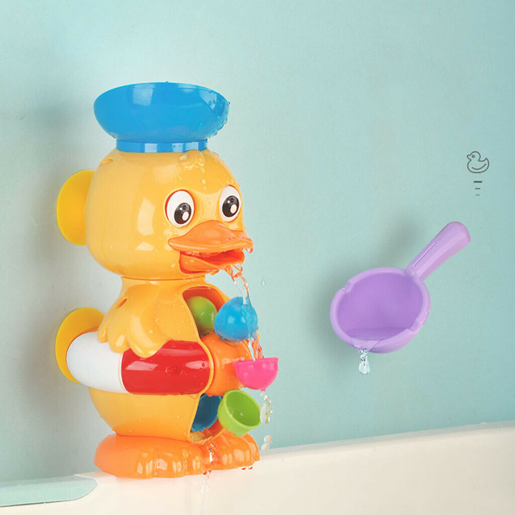 Toddler Bathtub Toys Spin and Sprinkle Duck Water Pool Toys for Toddler