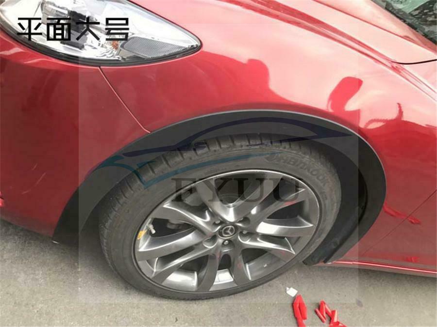 2x 3.8cm/1.5M Car Wheel Eyebrow Arch Trim Lips Fender Flares Protector Universal