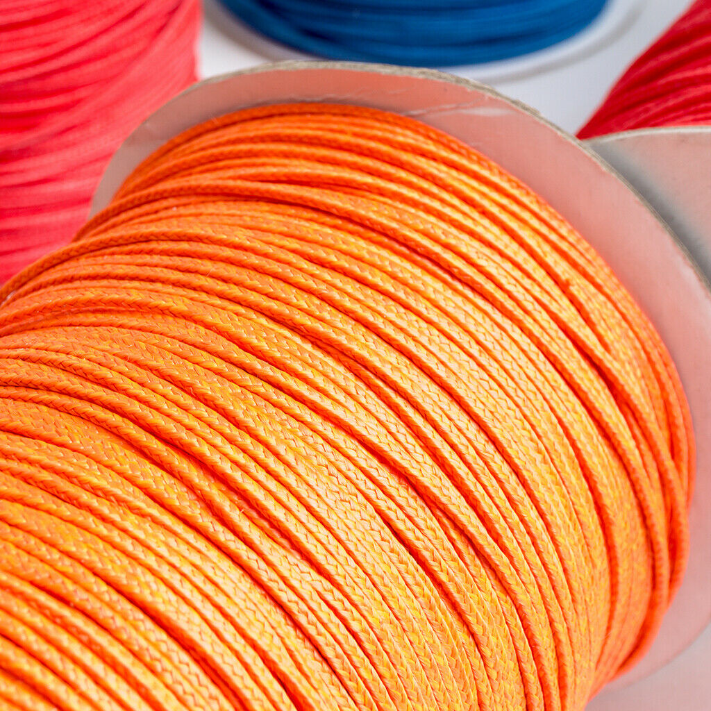 2X 485lb / 220kg UHMWPE Throw Line for Tree Climbing Arborist 49ft / 15m Orange
