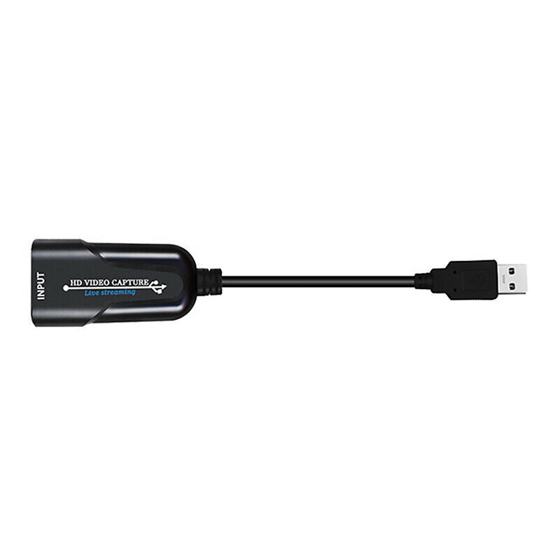 MIni HD HDMI to USB Video Capture Card Adapter Monitor 1080p 60fps For Computer