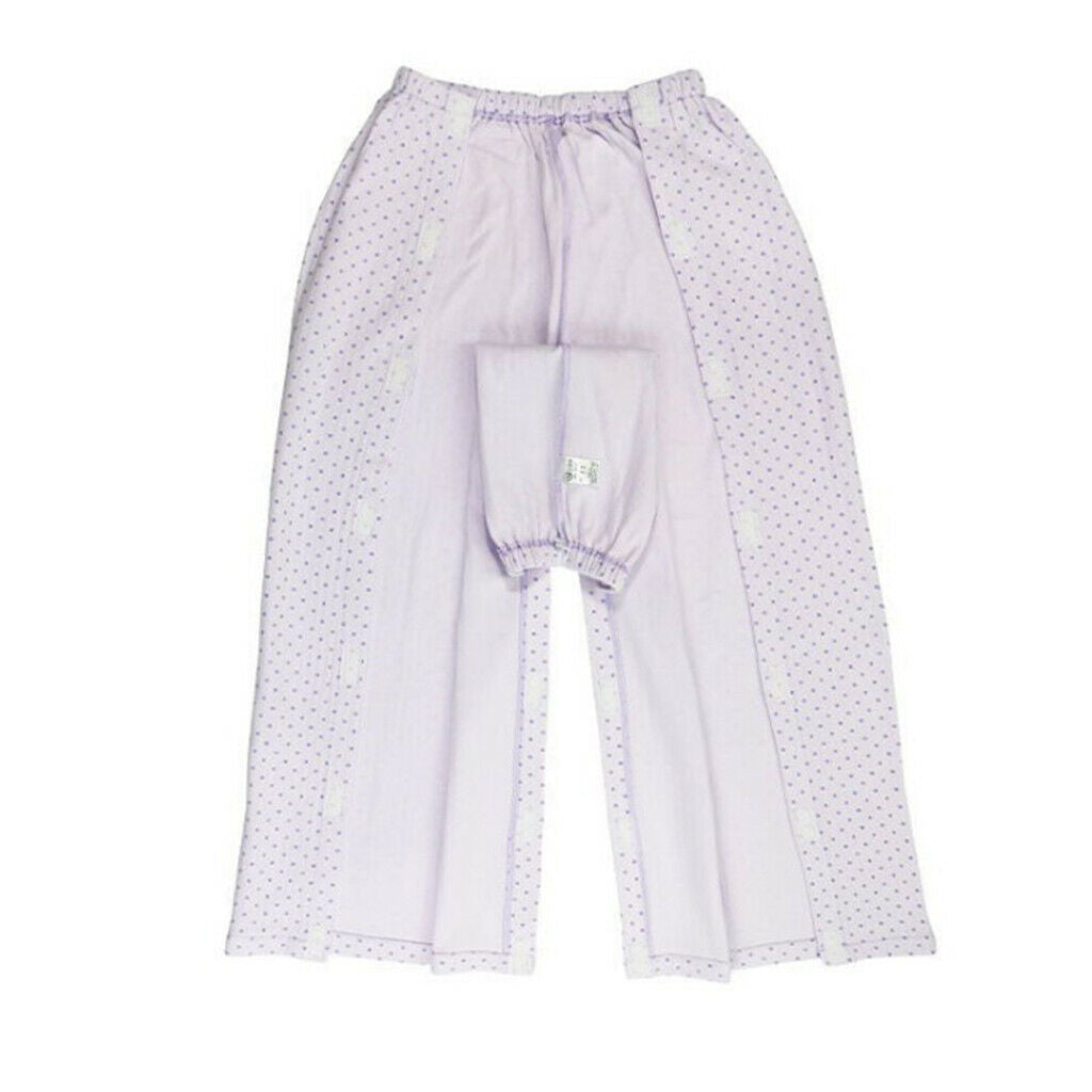 Women Cotton  Nursing Tops and Pants Clothes Easy to Wear Pink XL