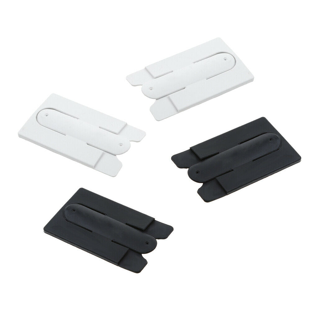 4 Pieces Card Pocket Pouch Phone Stand Card Holder Compatible with  7 Durable in
