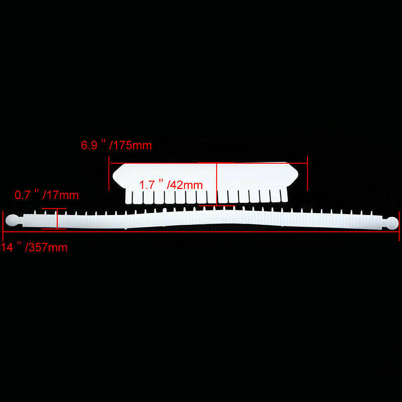 Cake Ruler Plastic White Garland Border Decorating Marker Set Cake Baking Mold