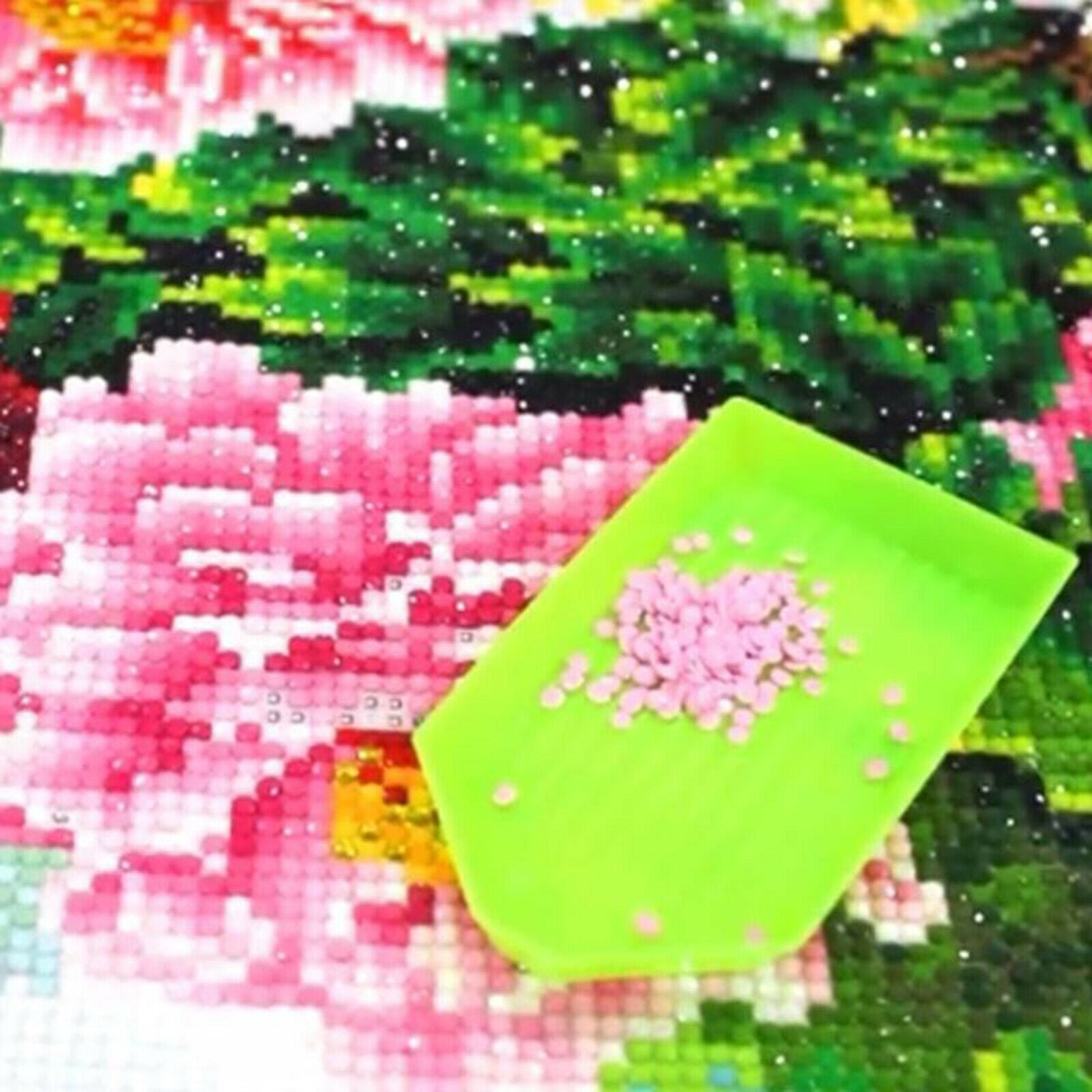 Flower DIY 5D Diamond Painting Kits Rhinestone Home Cross Stitch Arts Number