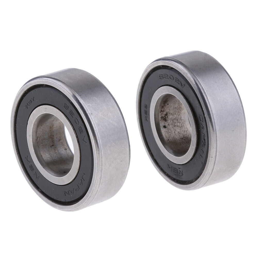 2 Pieces Universal Rear Wheel Bearing 15mm Inner Diameter