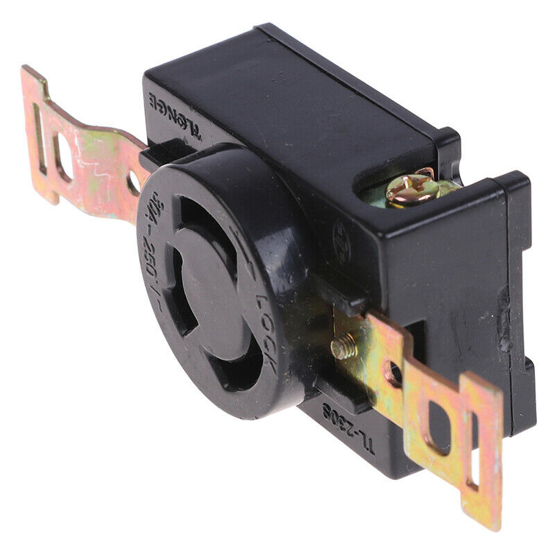 30A Copper American Female Wired Lock Connector US industry Generator Soc.l8