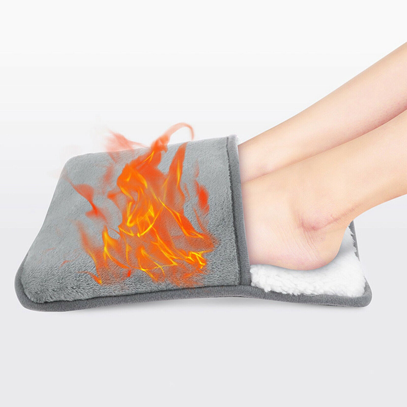 USB Heated Foot Warmers Electric Leg Warmer Winter Warming Floor Blanket Mat
