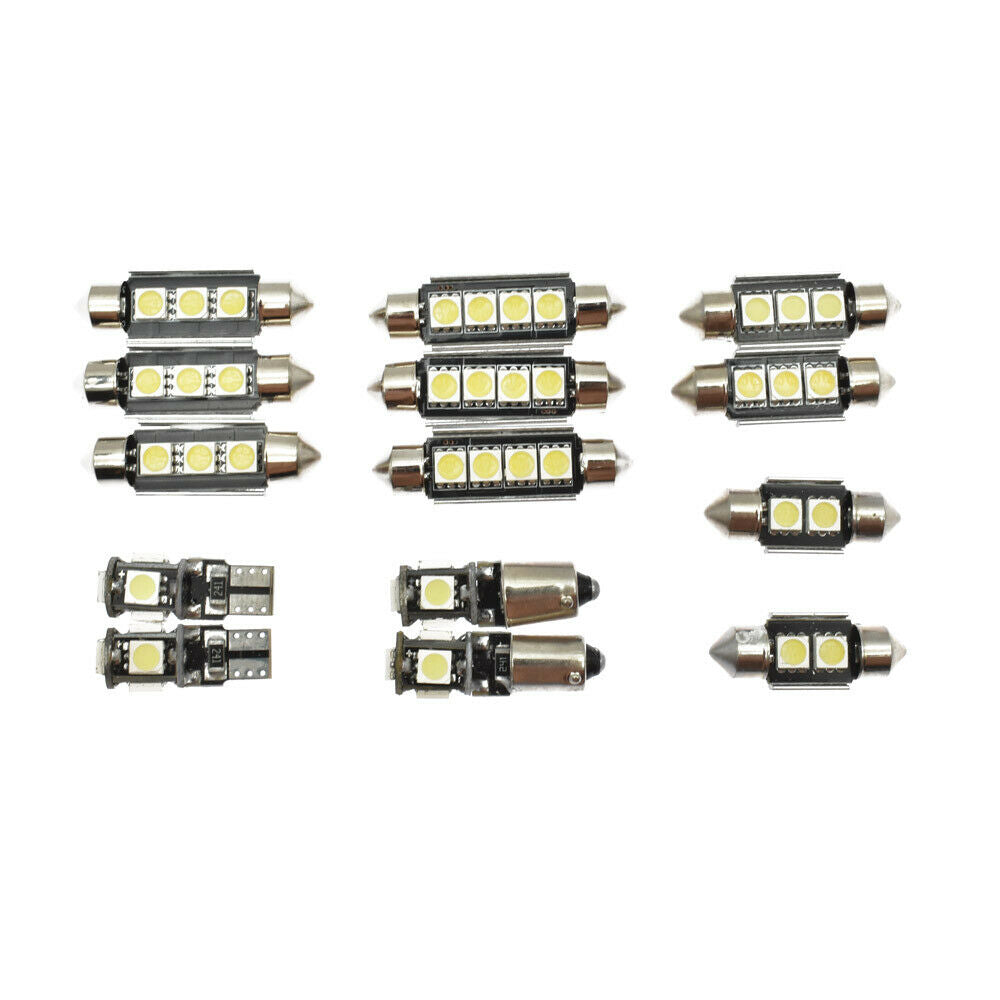 14 PCS White Interior LED Light Kit for Volkswagen Passat B6 06-10