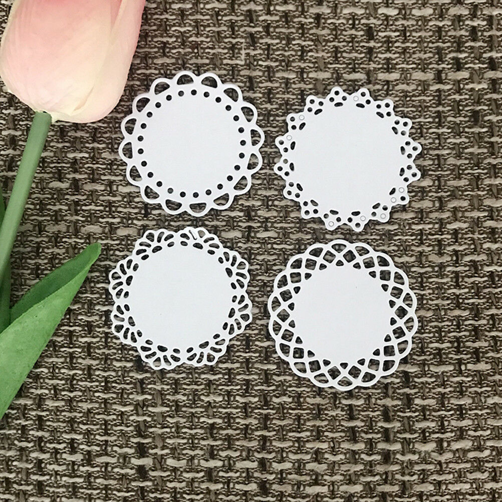 Round lace Design Metal Cutting Die For DIY Scrapbooking Album Paper Card.U GR