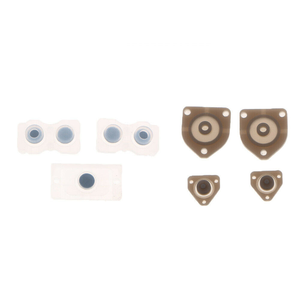 1 Set Buttons Conductive Rubber Pad for PS4 Controller+Aim Assistance Ring