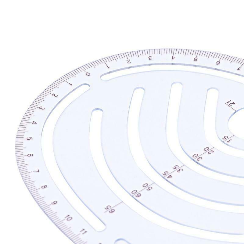 Plastic Sewing Square Curve Ruler Tailor Drawing Craft Tool DIY Supply Tool