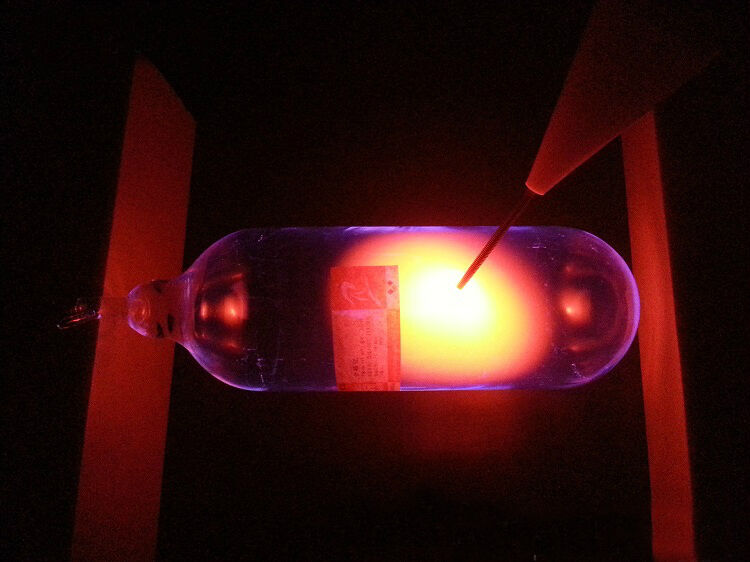 Complete Set of noble gases sealed in ampoules Helium neon argon krypton xenon