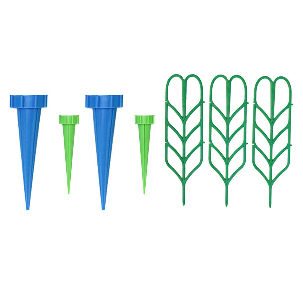 Plastic Houseplant Trellis Indoor Plant Trellis Watering Spike Cone Spikes