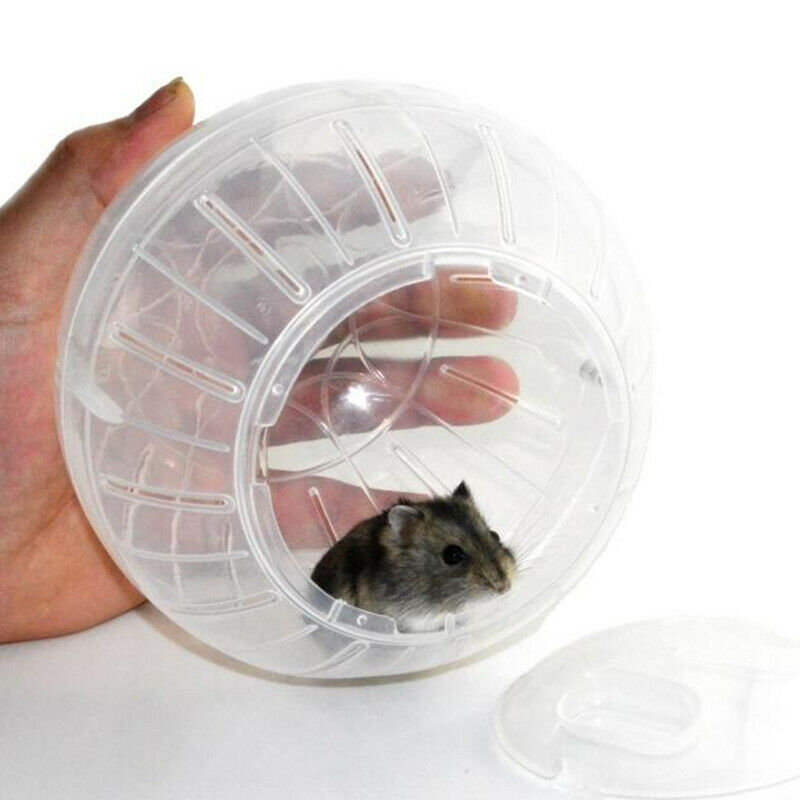 Plastic Pet Rodent Mice Jogging Ball Hamster Gerbil Rat Exercise Solid Ha.l8