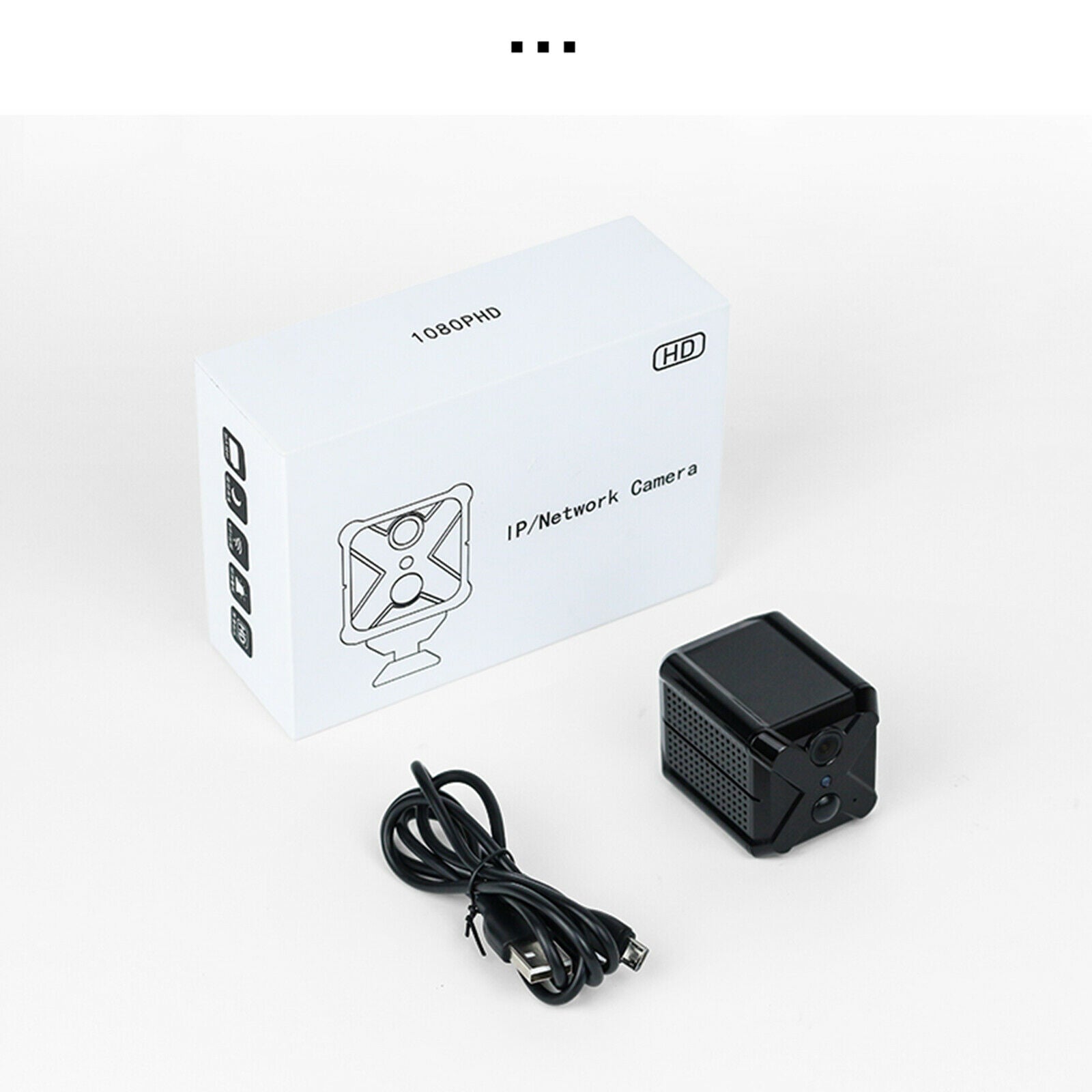 Small HD Wifi Camera Outdoor Night Vision Cam Monitoring Two Way Audio