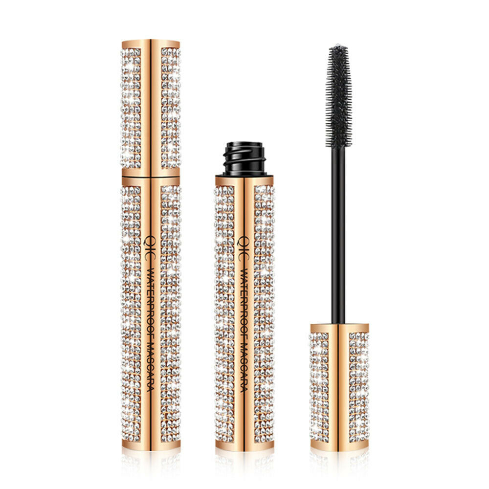 4D Silk Fiber Mascara Flash Diamond Mascara Lashes Thick Lengthening Water-proof
