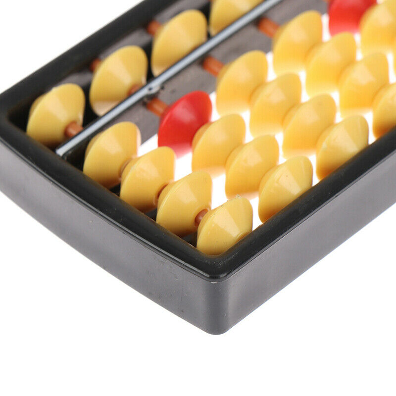 Abacus Soroban Beads Column Kid School Learning Aids Tool Math Educational T Kt