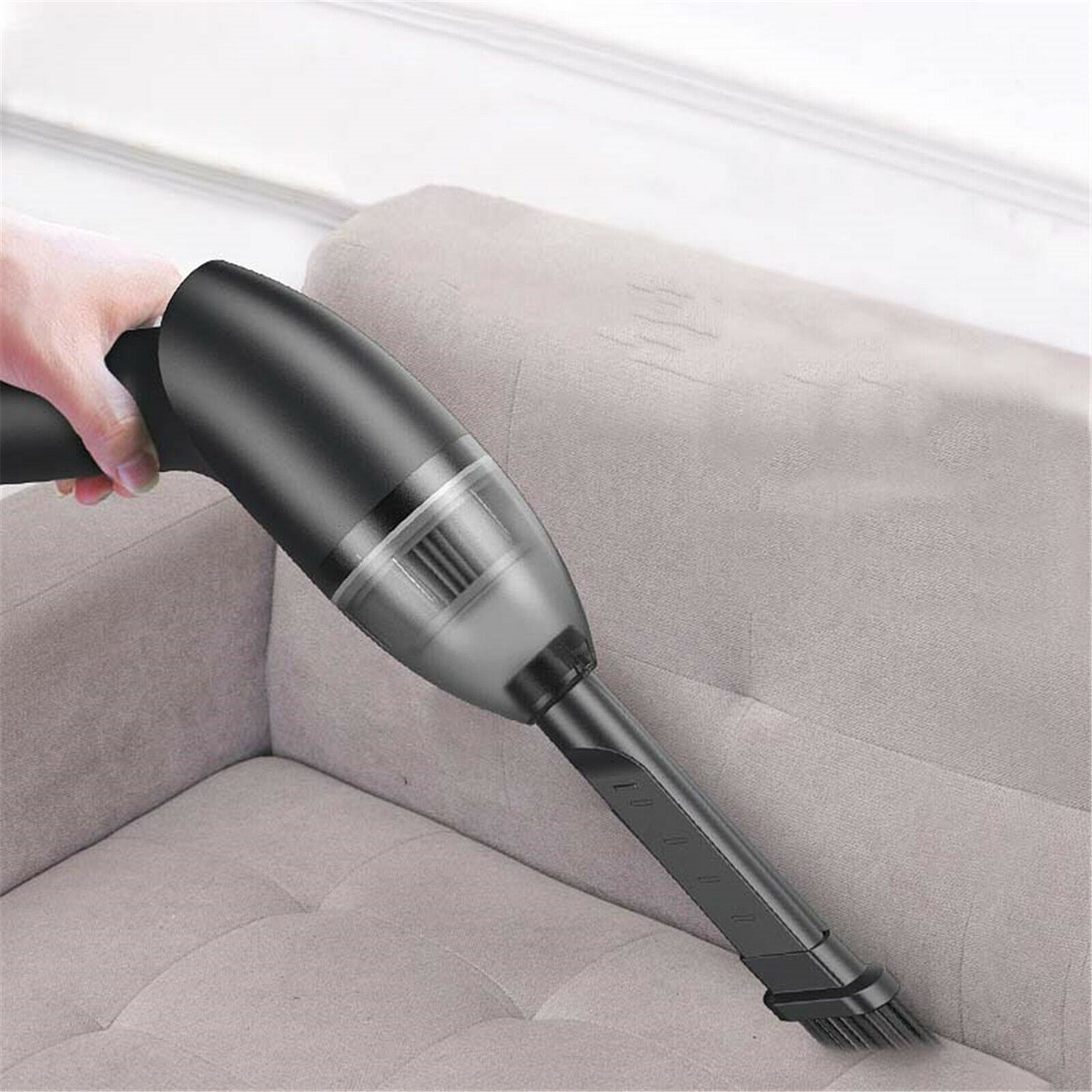Car Vacuum Cleaner Rechargeable USB 4000Pa High Power Vacuum for Computer
