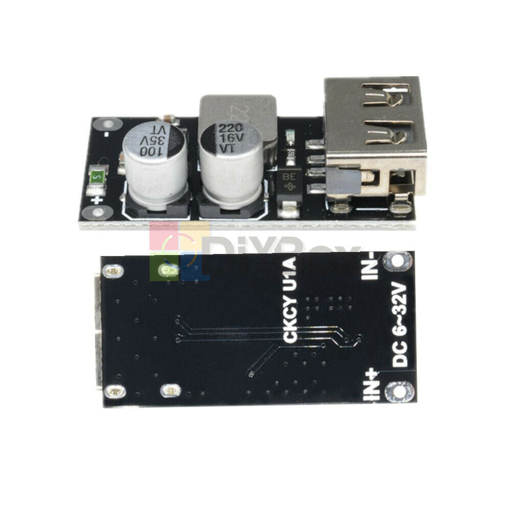 5x QC3.0 QC2.0 DC-DC 6-32V Step Down Buck Converter Fast Charging Circuit Board